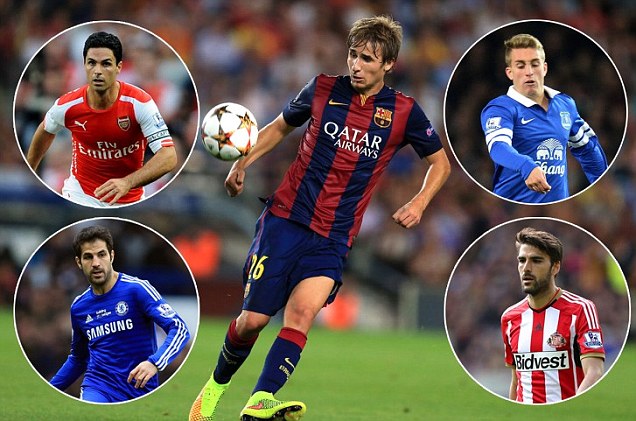 Sergi Samper, Bintang La Masia Academy Diincar Arsene Wenger